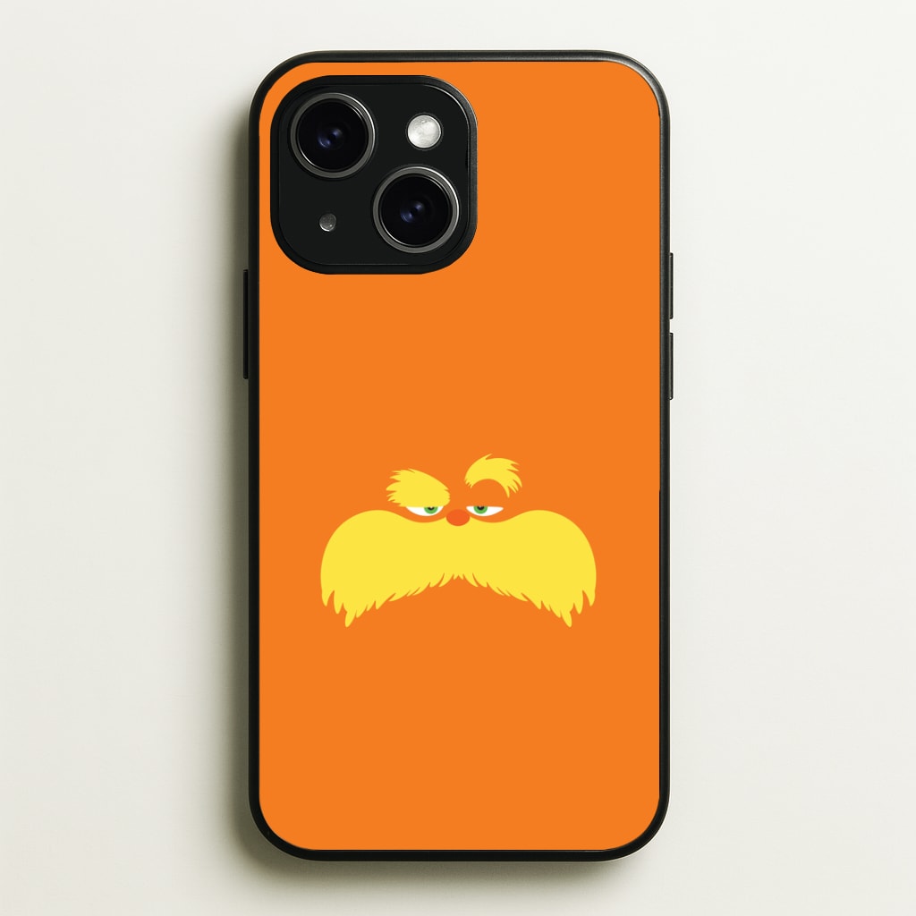 Orange Tree Creature Face Phone Case - iPhone 15 / Standard