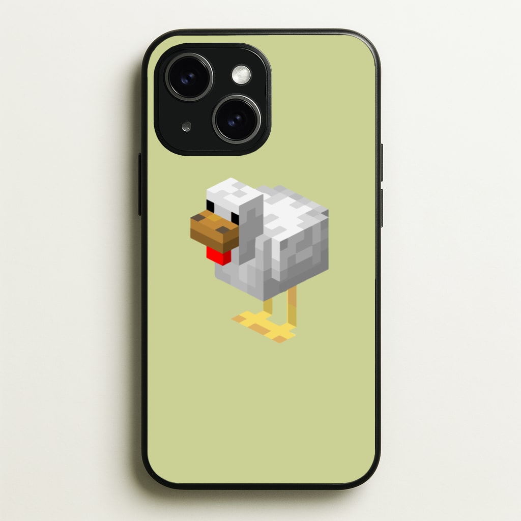 Mining Chicken Phone Case - iPhone 15 / Standard
