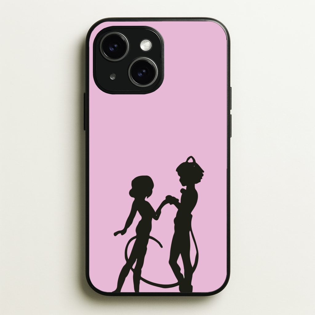 Ladybug And Cat Noir Phone Case - iPhone 15 / Standard