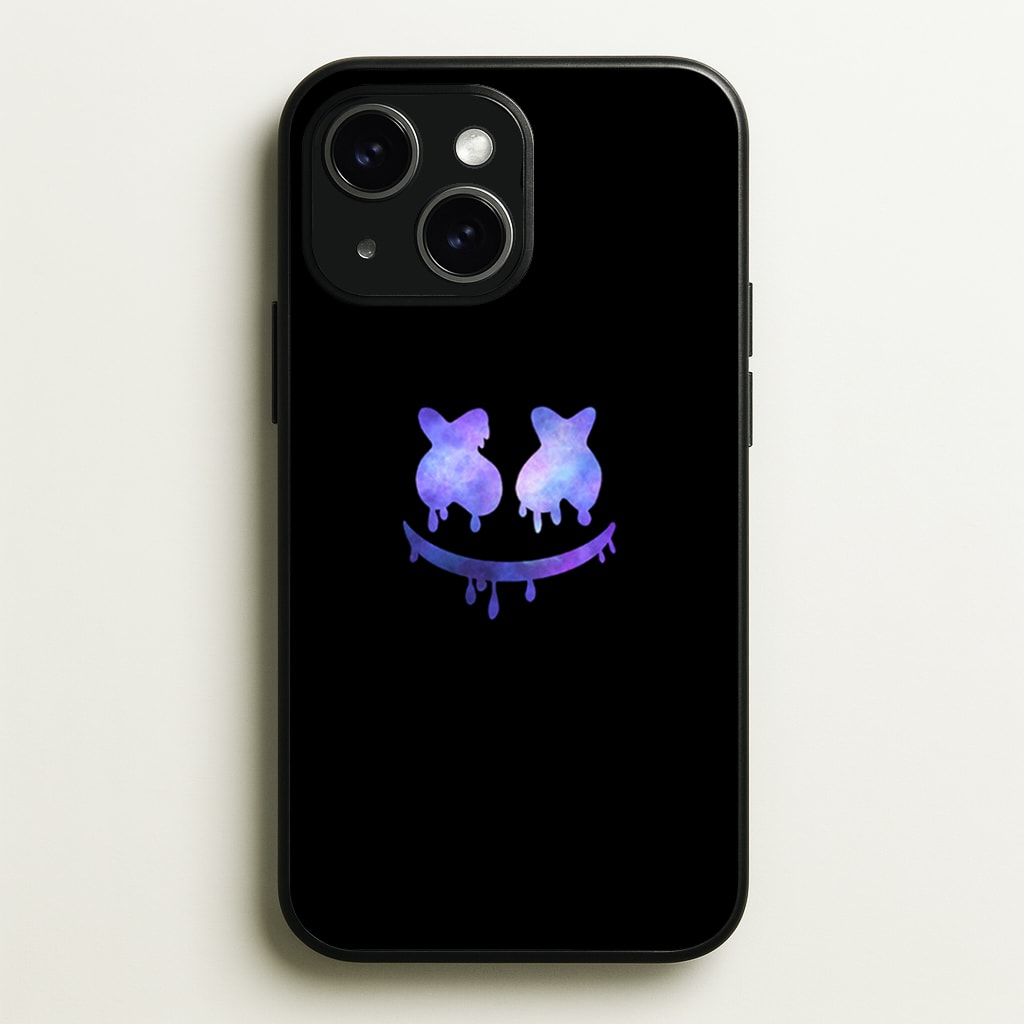 Dripping Features - White Helmet DJ Phone Case - iPhone 15 / Standard