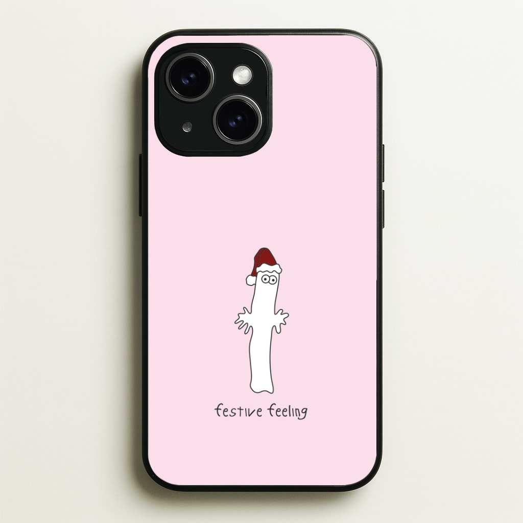 Festive Feeling Wiggly Moom Phone Case - iPhone 15 / Standard