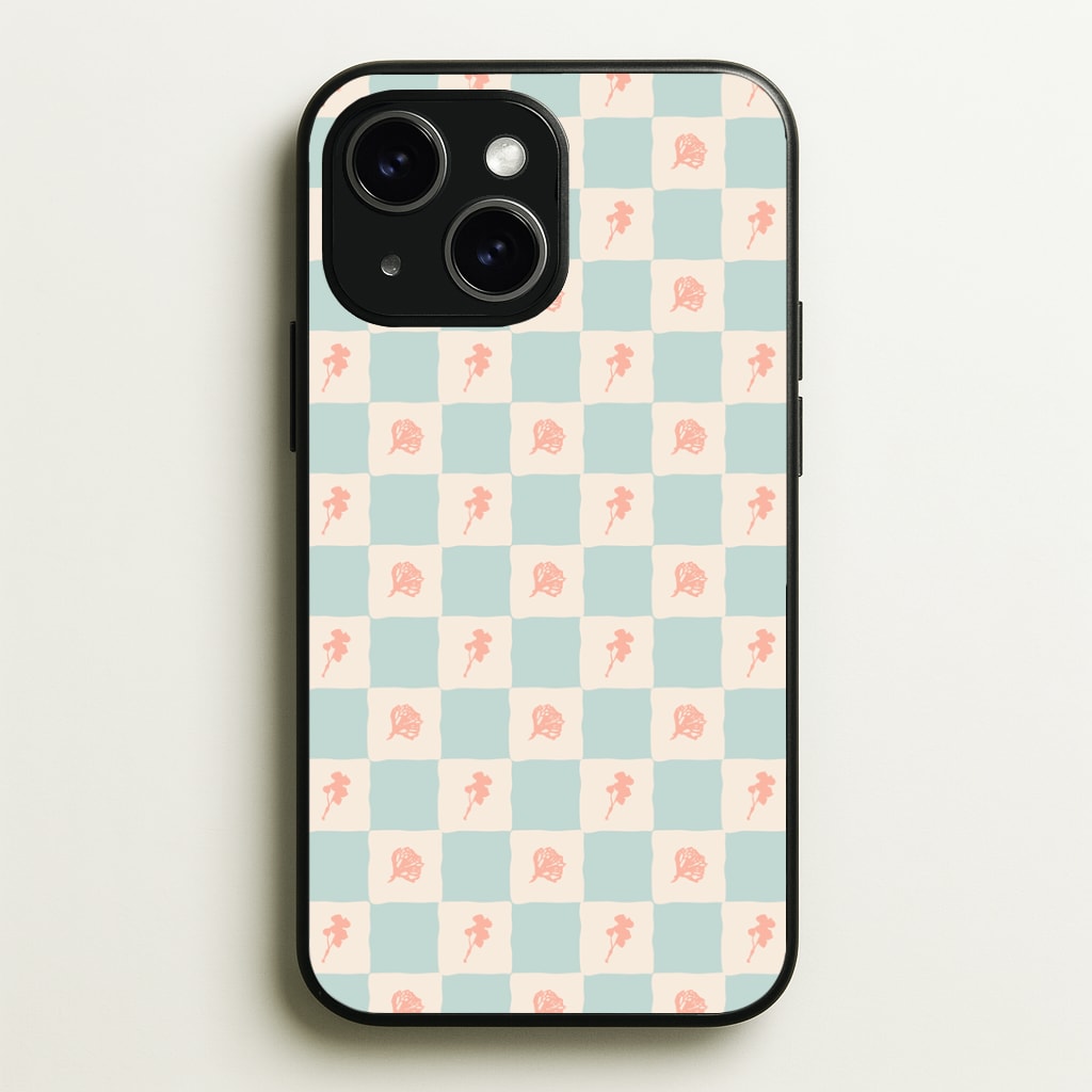 Patchwork Floral Pattern Phone Case - iPhone 15 / Standard