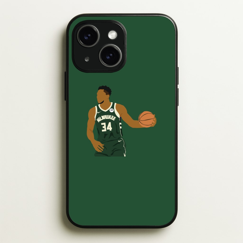 Giannis - Basketball Phone Case - iPhone 15 / Standard