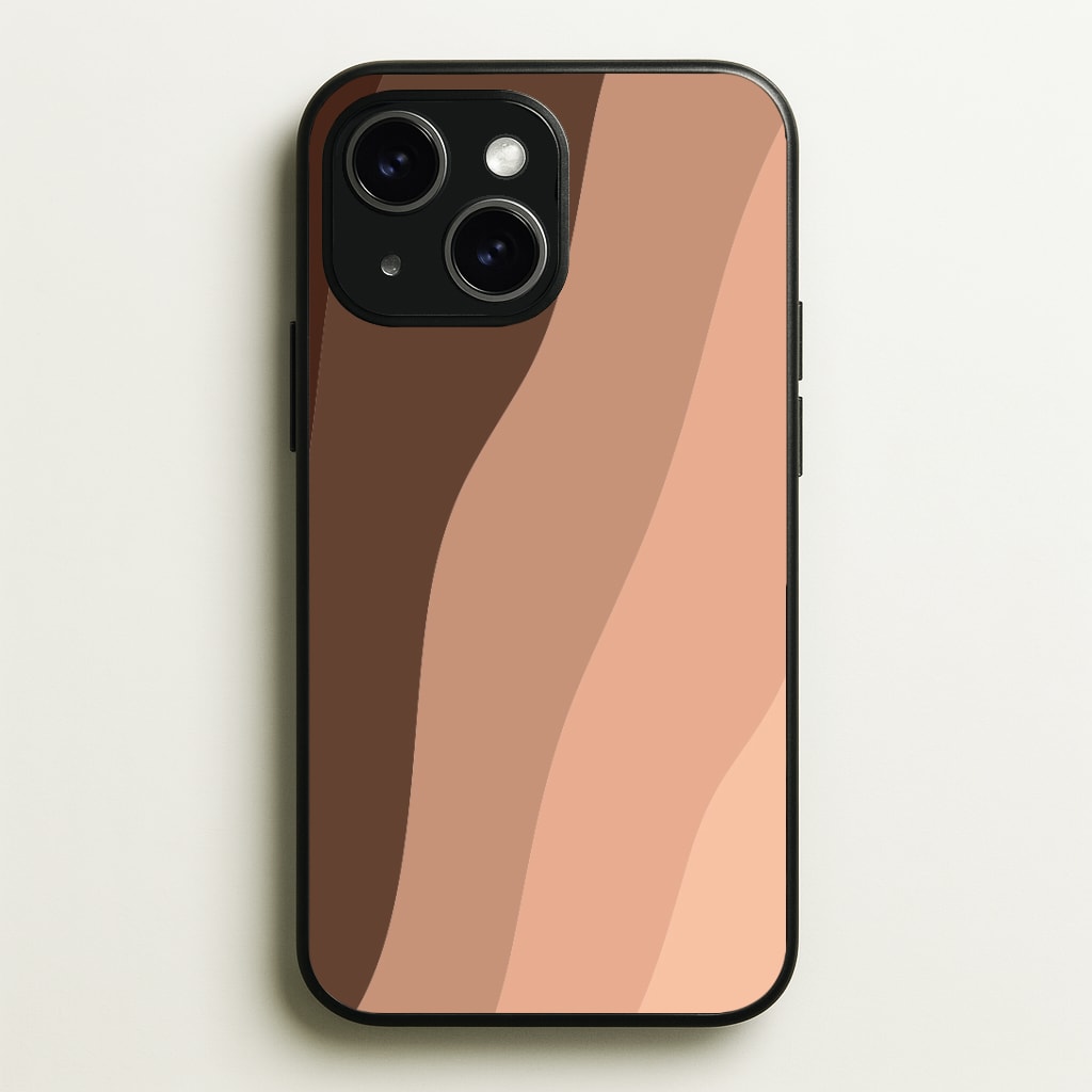 multi abstract nude Phone Case - iPhone 15 / Standard