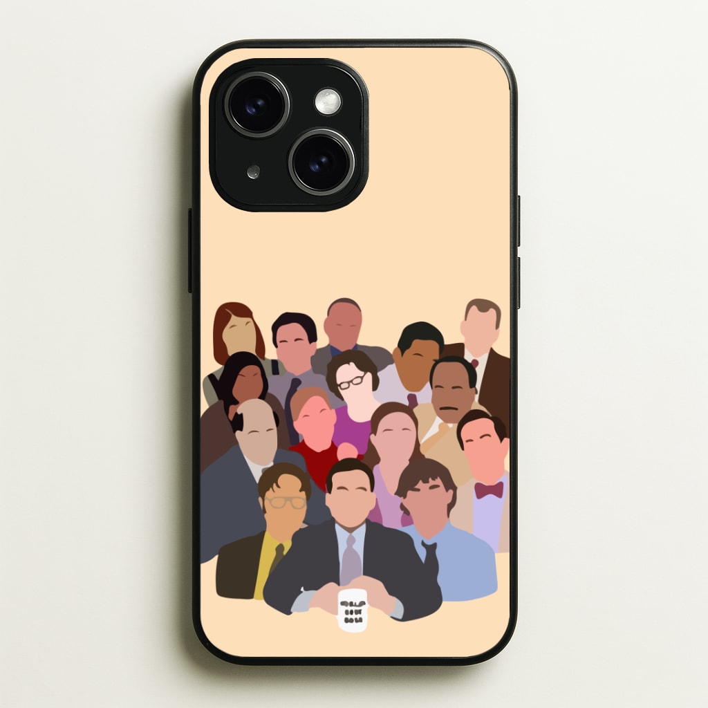 Office Characters Phone Case - iPhone 15 / Standard