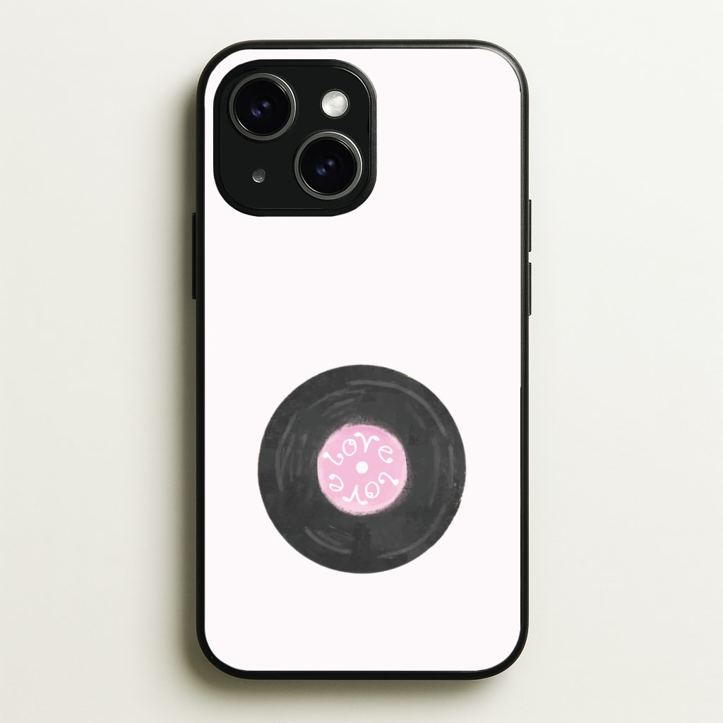 Love Vinyl Phone Case - iPhone 15 / Standard