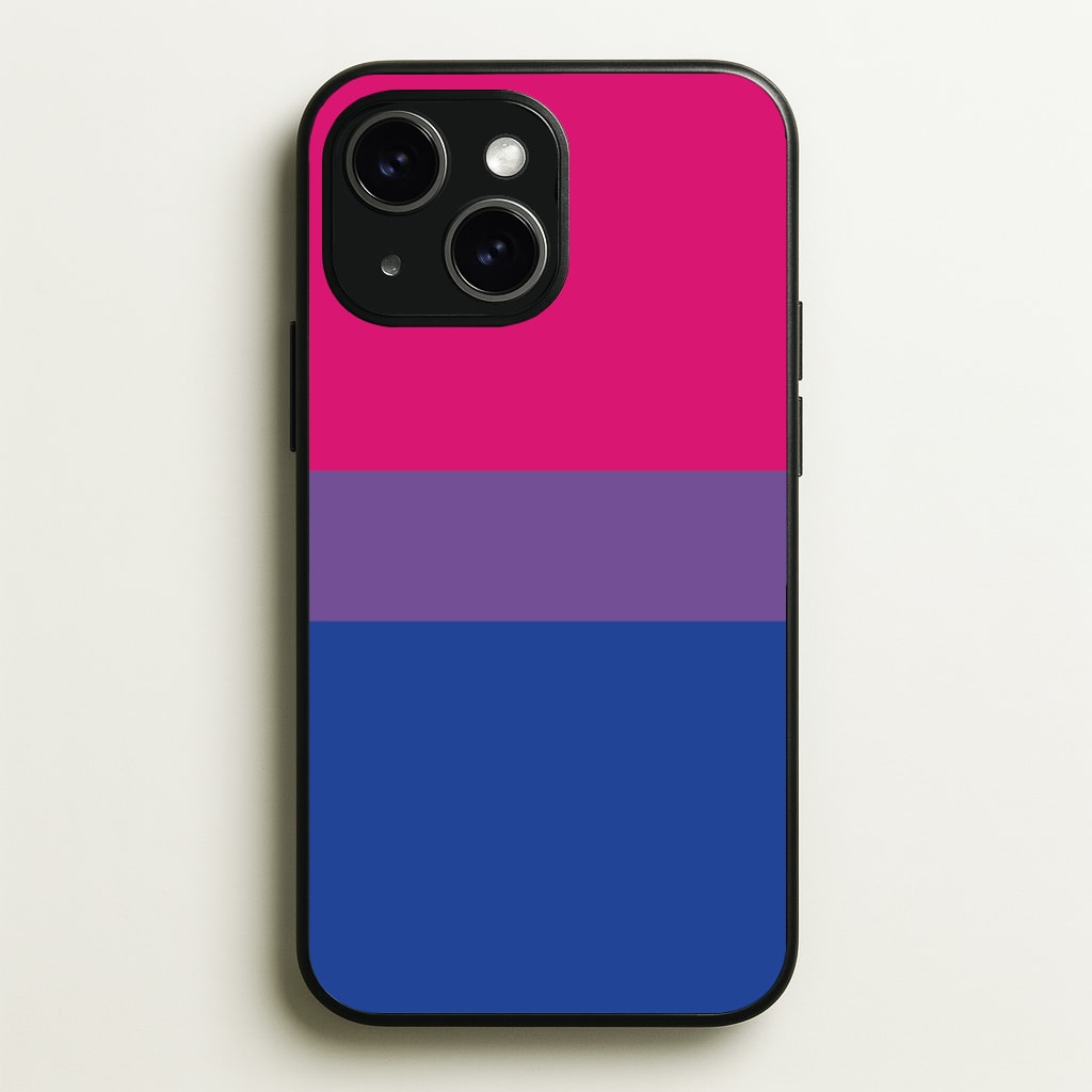 Bisexual Flag - Pride Phone Case - iPhone 15 / Standard