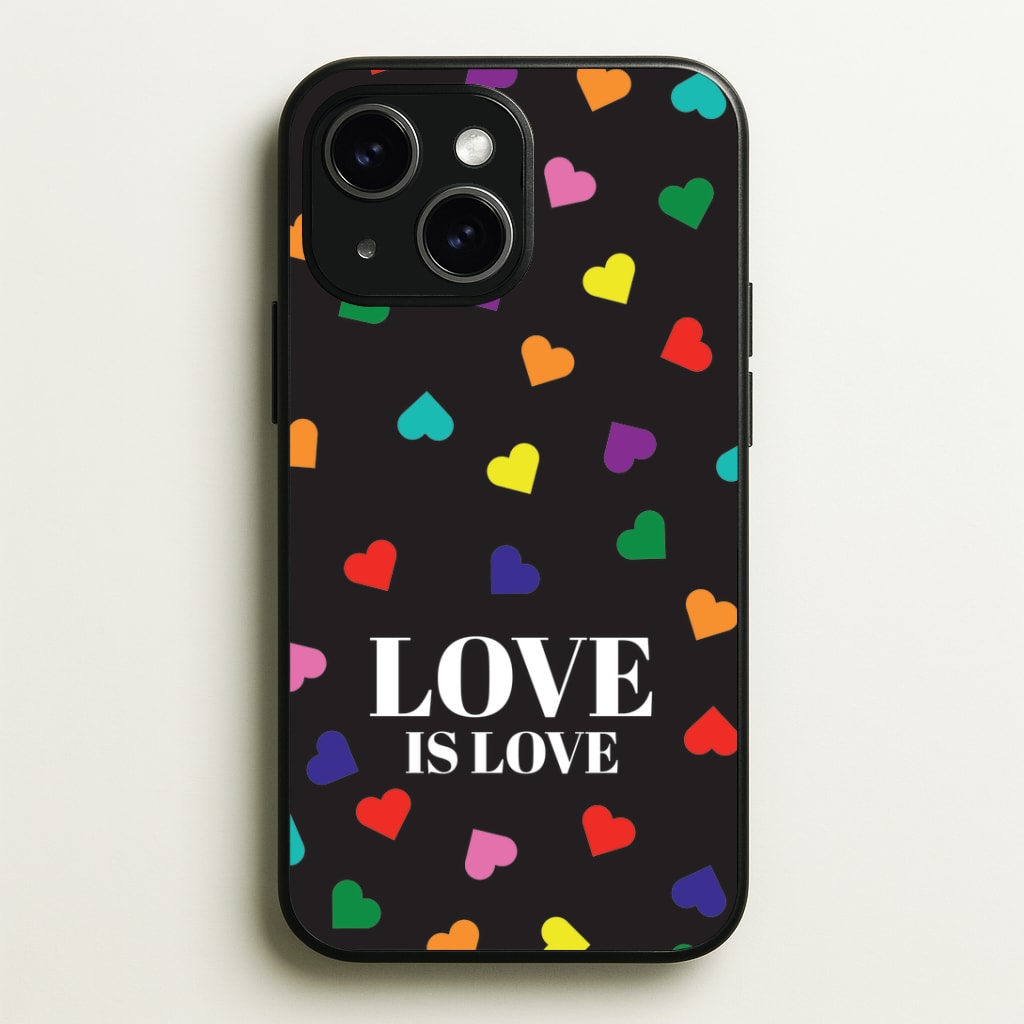 Love Is Love - Pride Phone Case - iPhone 15 / Standard