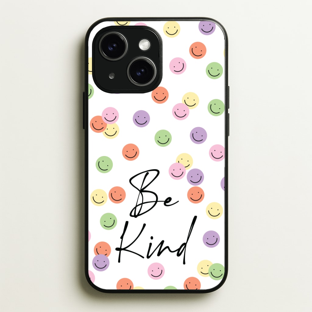 Be Kind Phone Case - iPhone 15 / Standard