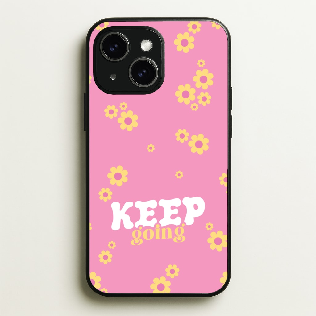 Keep Going Phone Case - iPhone 15 / Standard