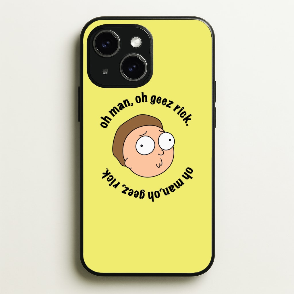 Oh man, oh geez Rick - RAM Phone Case - iPhone 15 / Standard