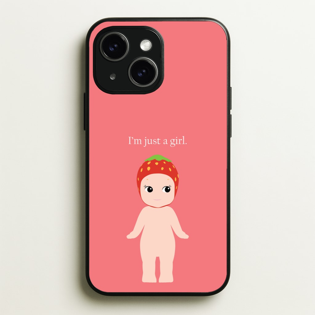 I'm Just A Girl Phone Case - iPhone 15 / Standard