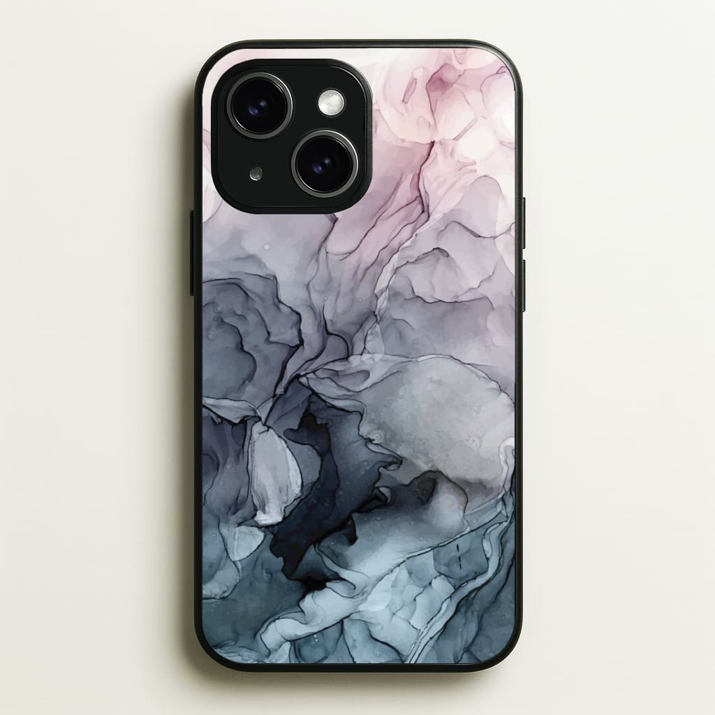 Grey Eclipse Phone Case - iPhone 15 / Standard