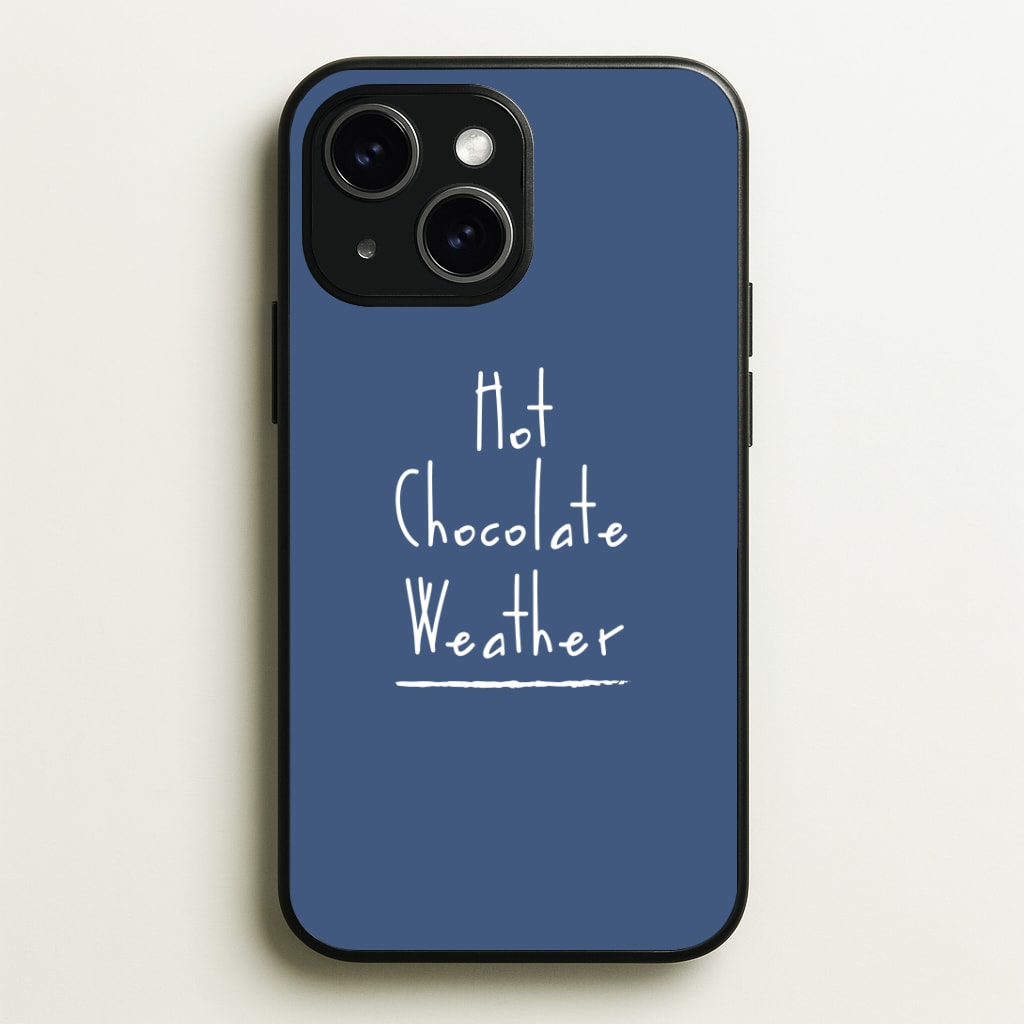 Hot Chocolate Weather Phone Case - iPhone 15 / Standard