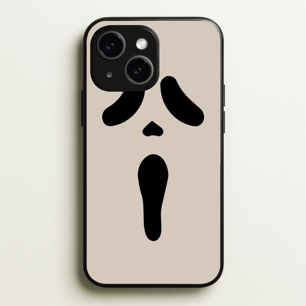 Scream Face Phone Case - iPhone 15 / Standard