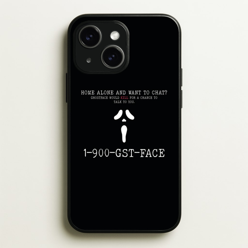 1-800-GST-FACE - Scream Phone Case - iPhone 15 / Standard