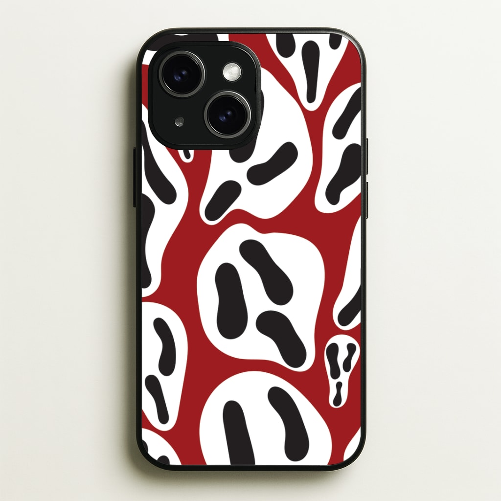Ghost Face Phone Case - iPhone 15 / Standard