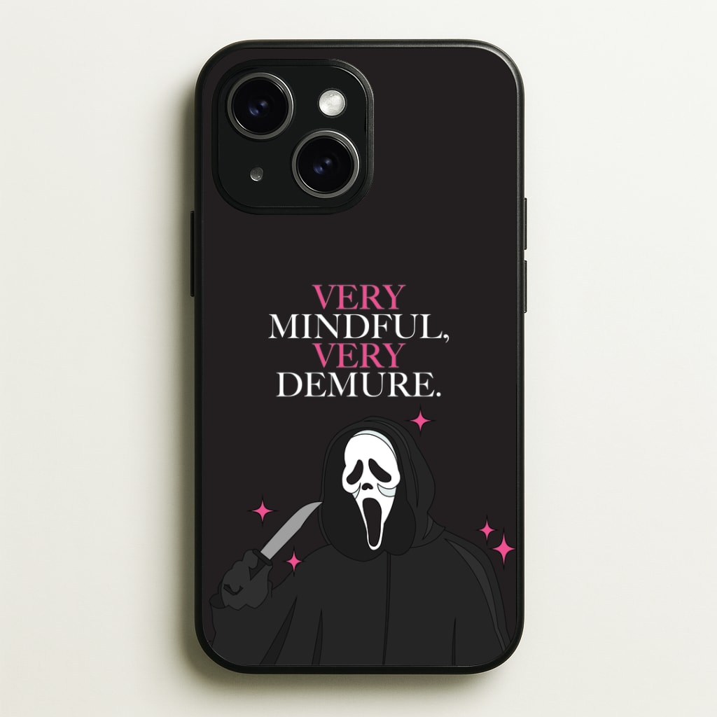 Very Mindful, Very Demure Phone Case - iPhone 15 / Standard