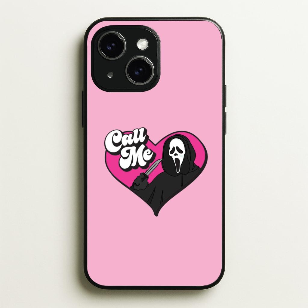 Call Me Heart Phone Case - iPhone 15 / Standard