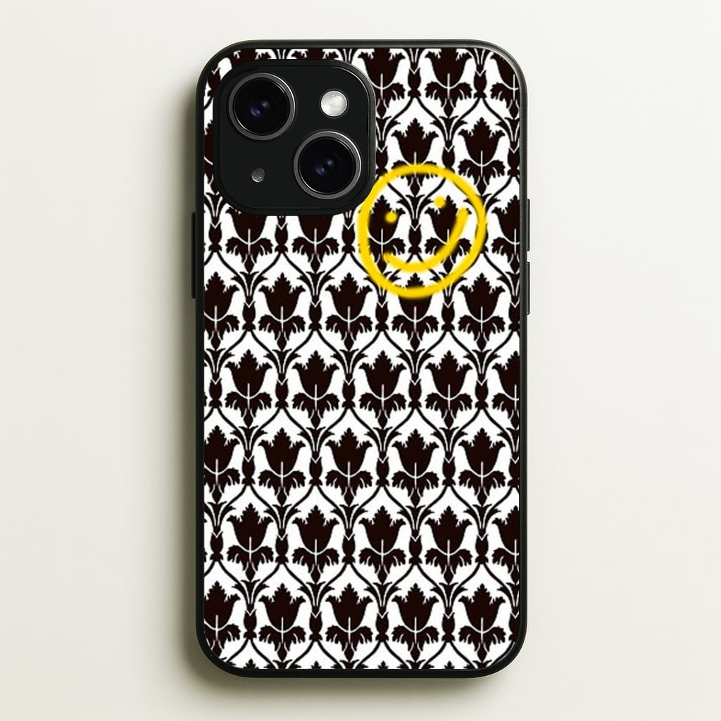 Detective Wallpaper Smile Phone Case - iPhone 15 / Standard