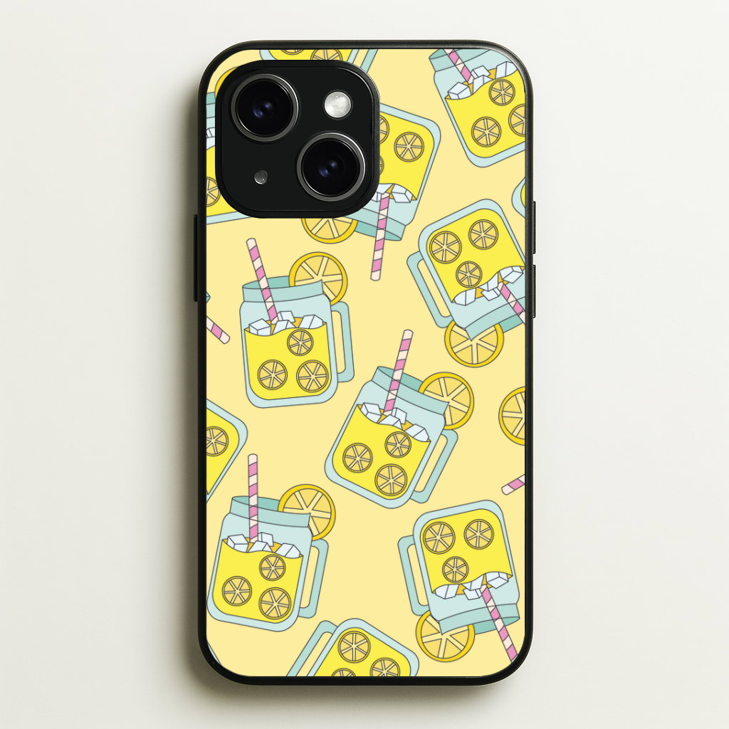 Lemons - Summer Phone Case - iPhone 15 / Standard