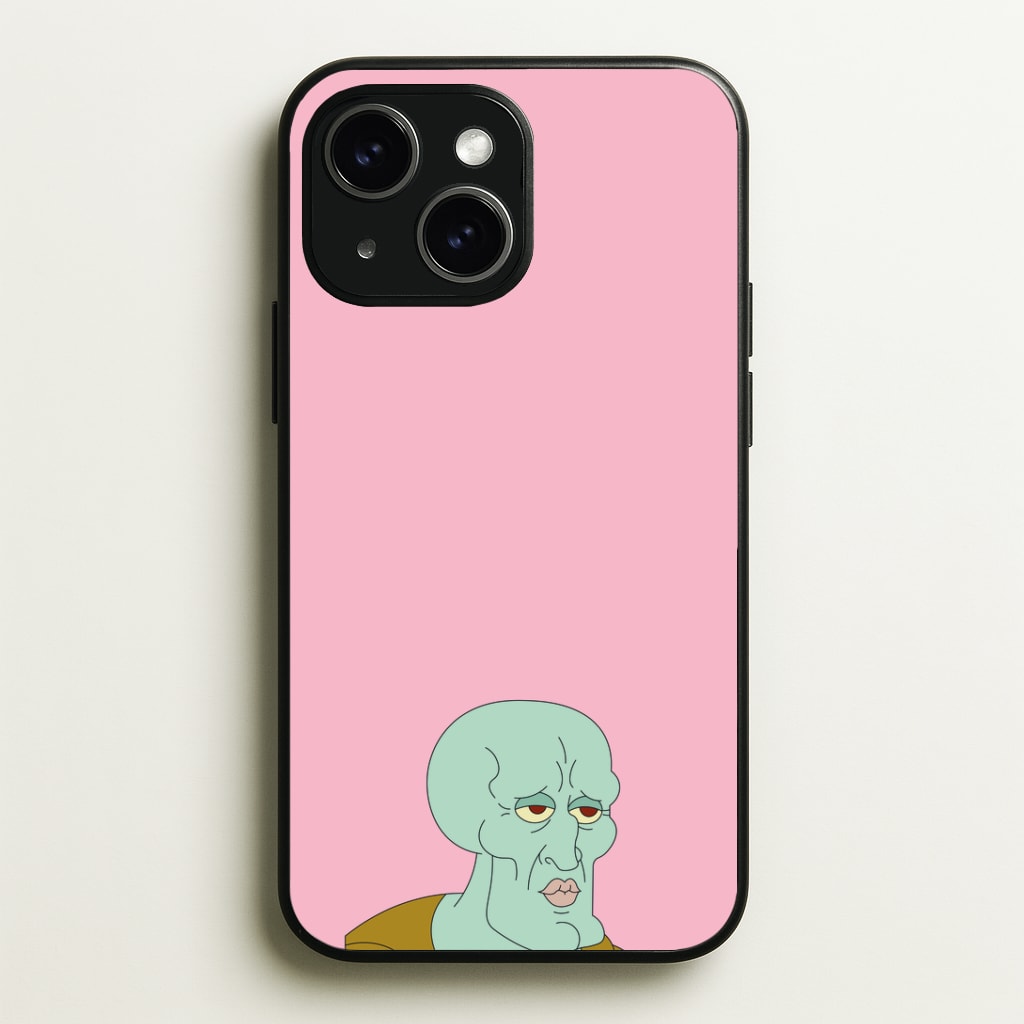 Muscly Squidward Phone Case - iPhone 15 / Standard