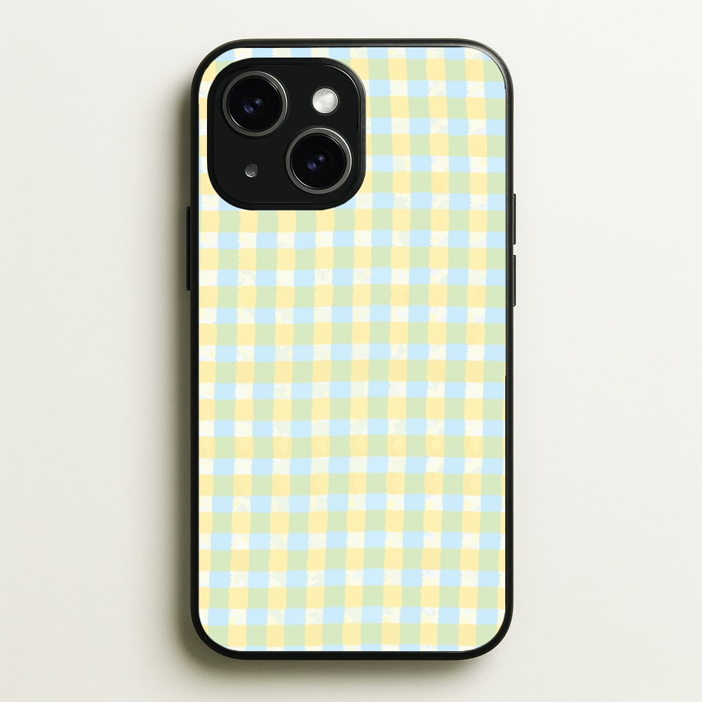 Lemonade Gingham Phone Case