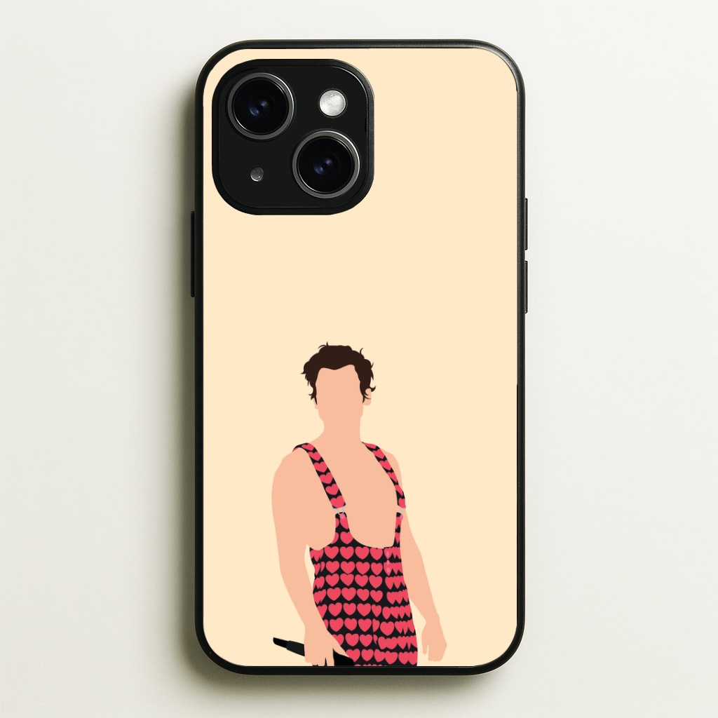Harry Heart Jumpsuit Phone Case - iPhone 15 / Standard