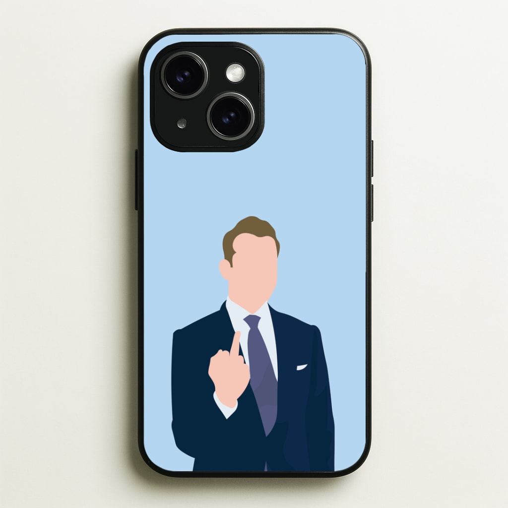 Middle Finger Phone Case - iPhone 15 / Standard