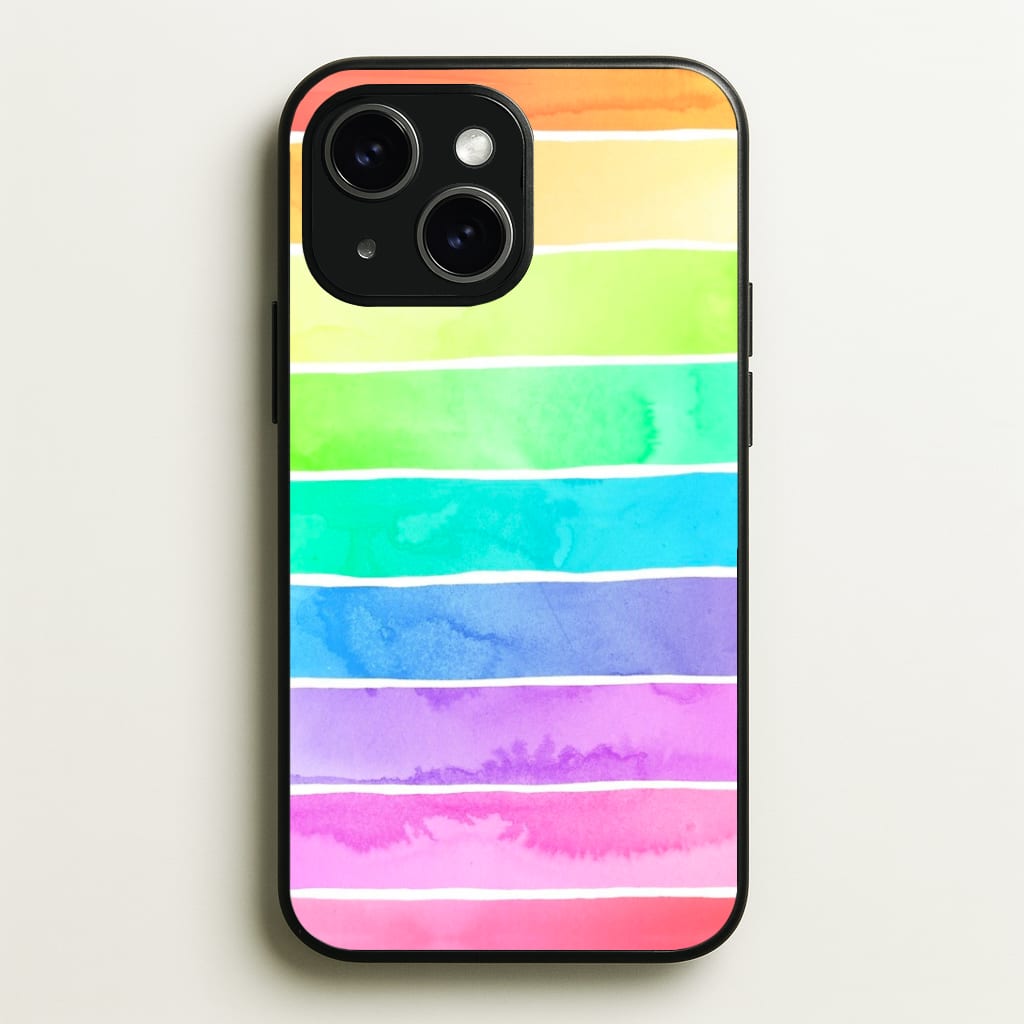 Summer Sorbet Stripes Phone Case - iPhone 15 / Standard