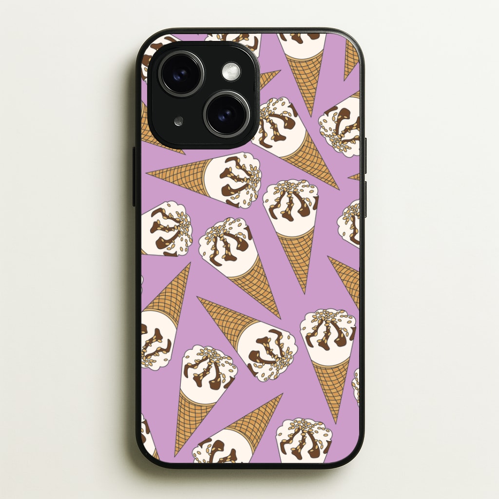 Netto - Ice Cream Patterns Phone Case - iPhone 15 / Standard