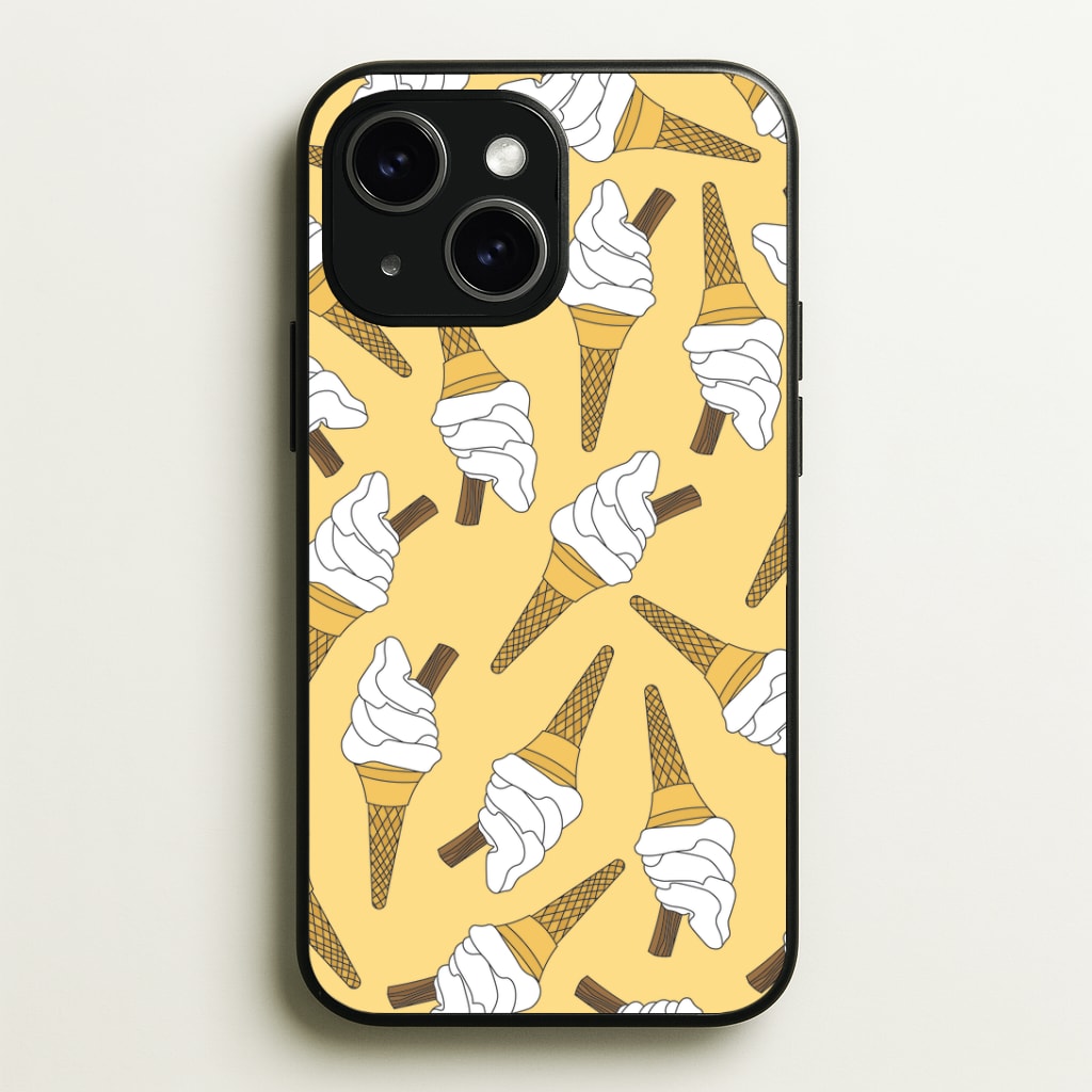 99s - Ice Cream Patterns Phone Case - iPhone 15 / Standard