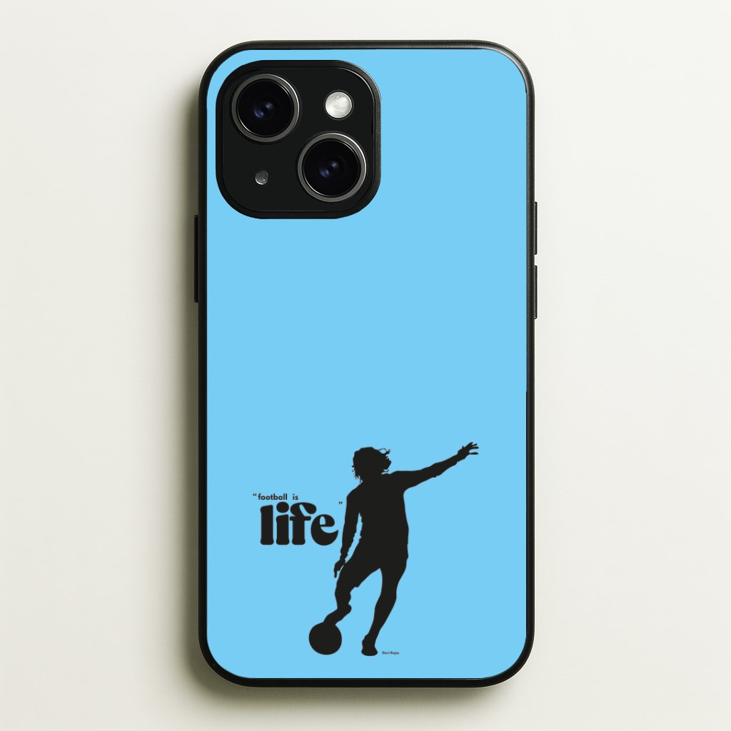 Football Is Life Phone Case - iPhone 15 / Standard