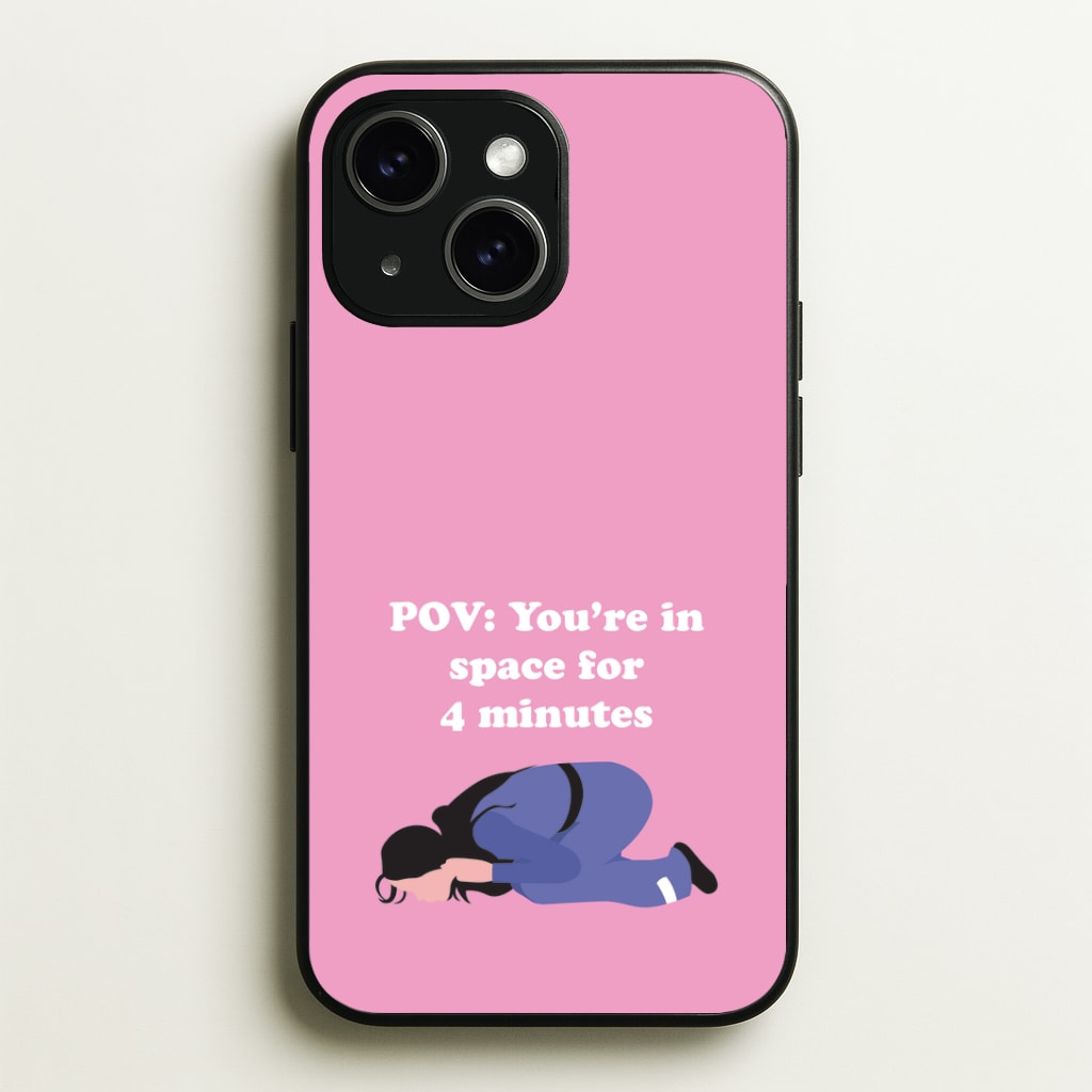 POV: You're In Space For 4 Minutes Phone Case - iPhone 15 / Standard