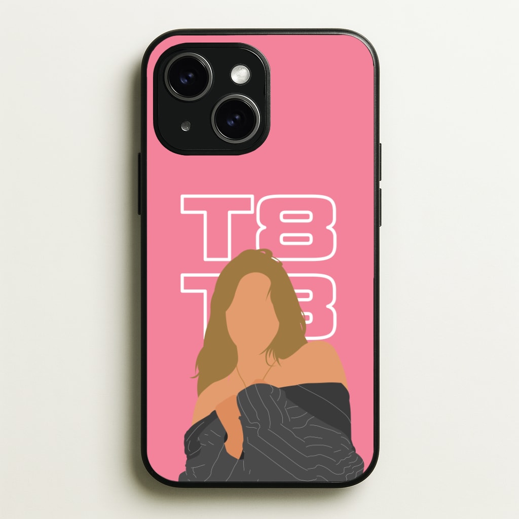 T8 Pink Phone Case - iPhone 15 / Standard