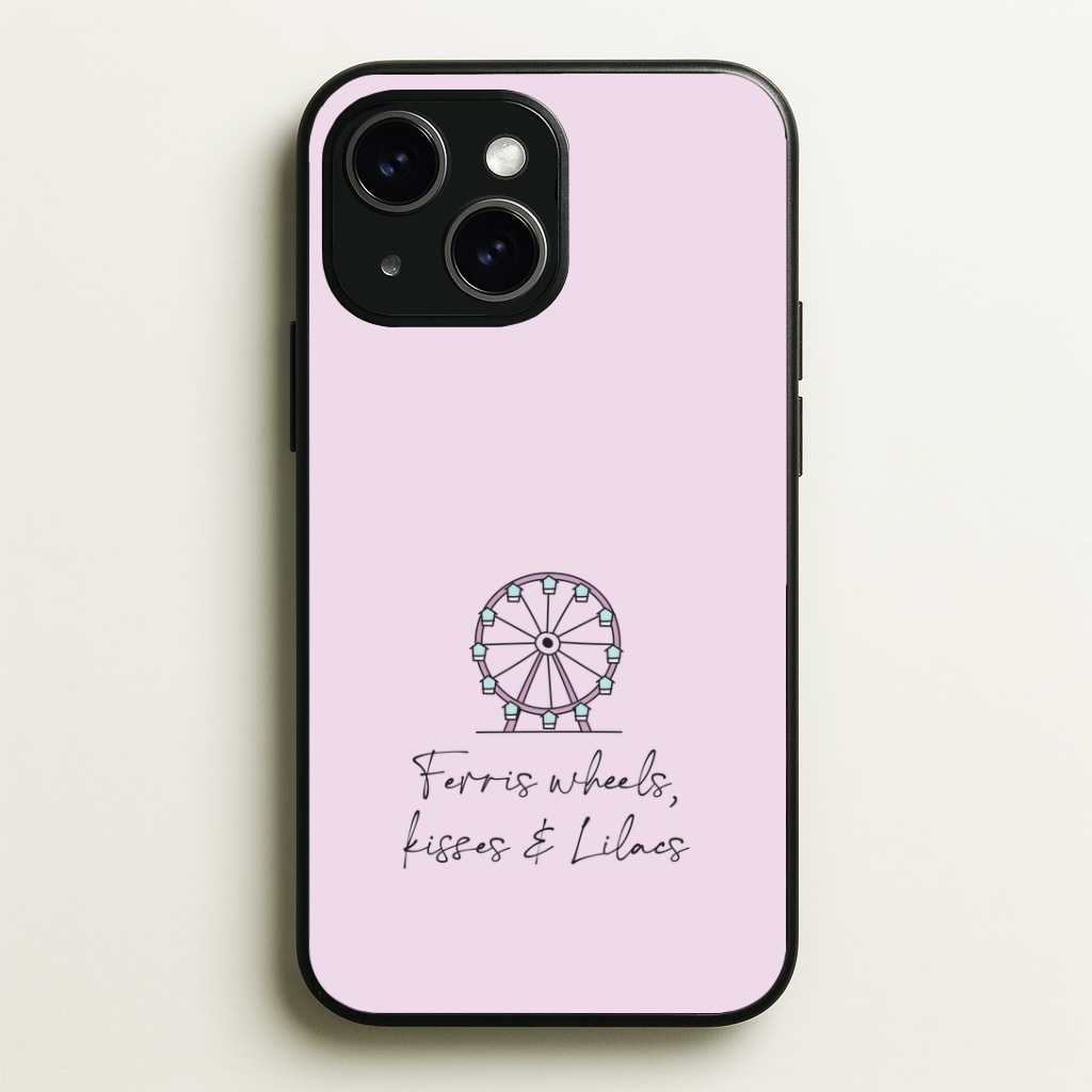 Ferris Wheels, Kisses & Lilacs Phone Case - iPhone 15 / Standard