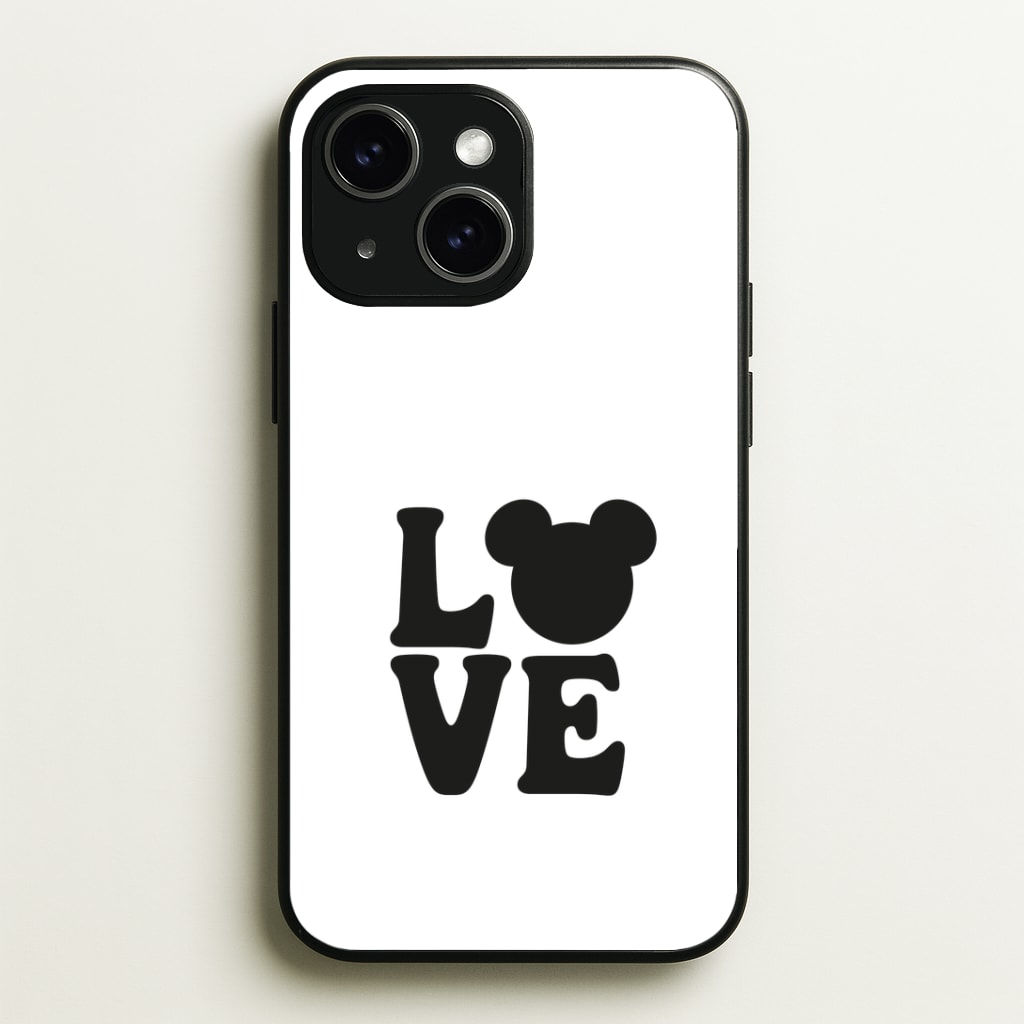Mouse Love Valentine's Phone Case - iPhone 15 / Standard
