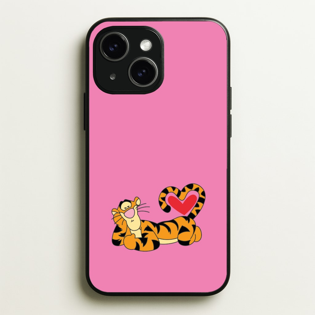 Tiger Valentine's Phone Case - iPhone 15 / Standard
