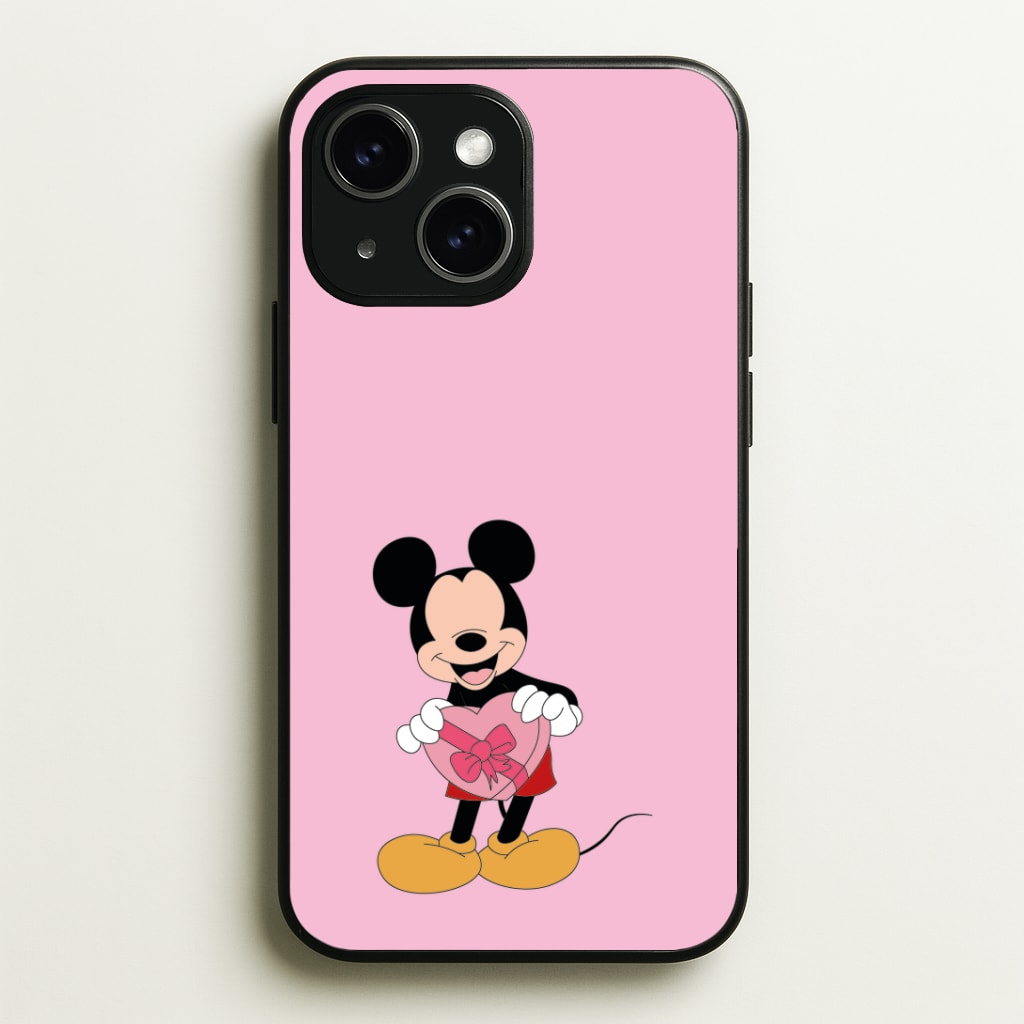 Mickey's Gift Valentine's Phone Case - iPhone 15 / Standard