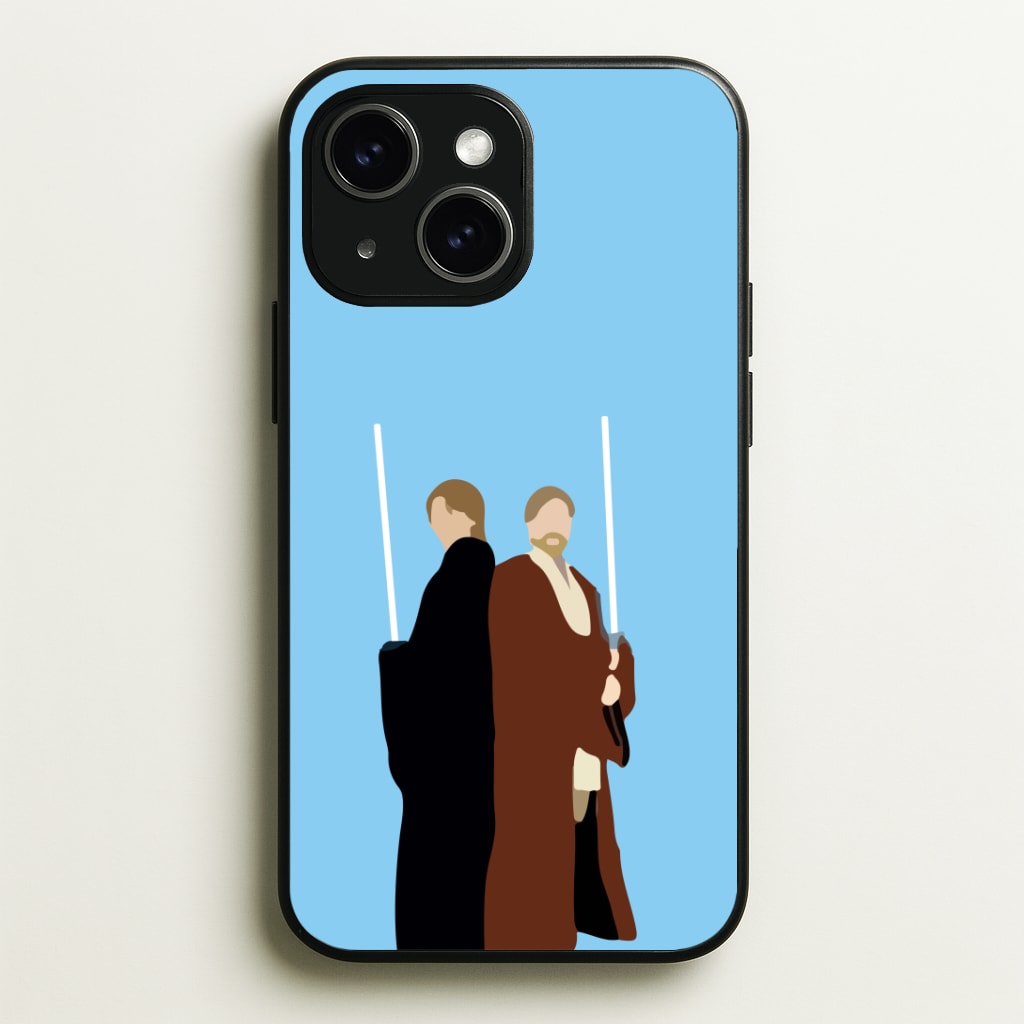 Skywalker and Kenobi Phone Case - iPhone 15 / Standard