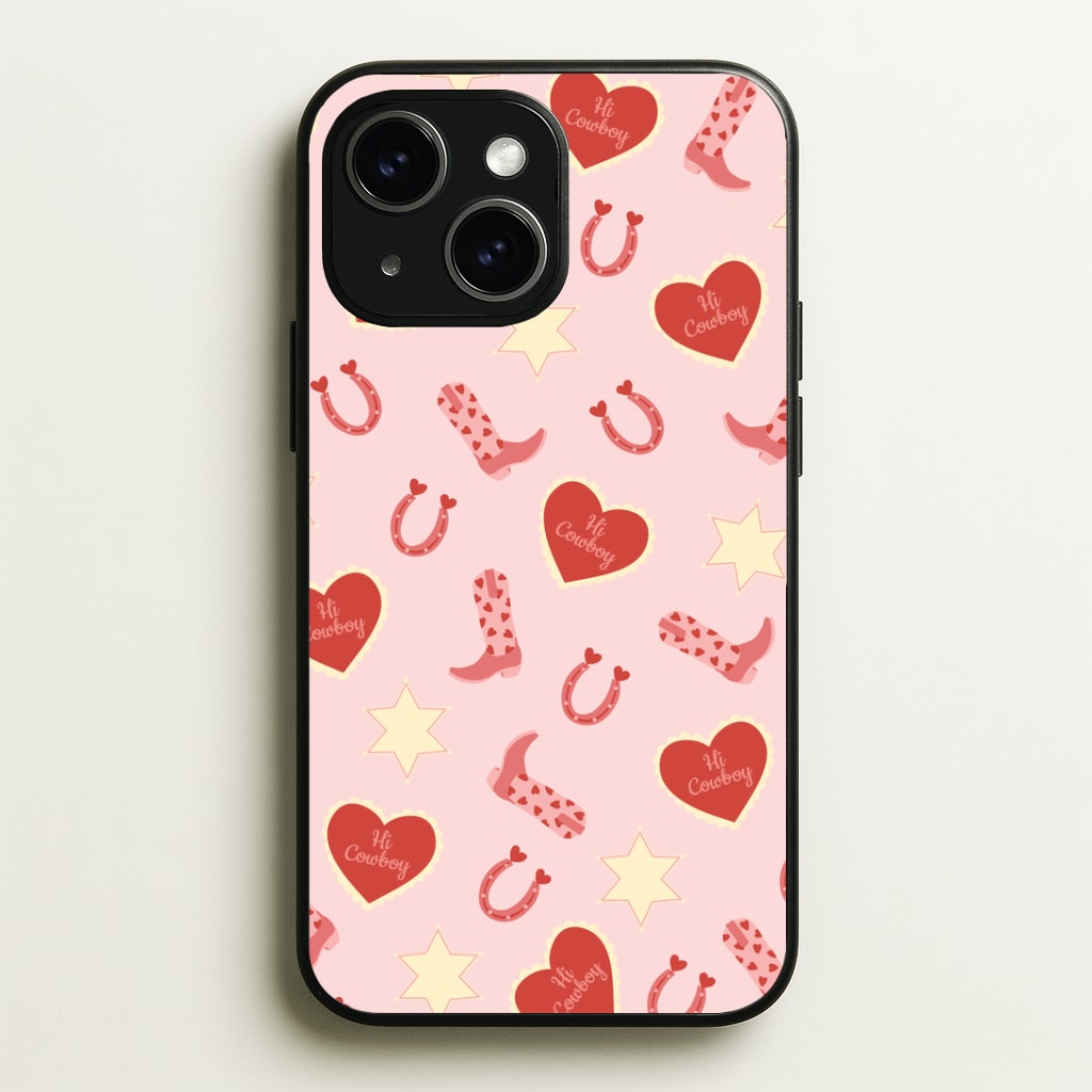 Hi Cowboy - Western Phone Case - iPhone 15 / Standard