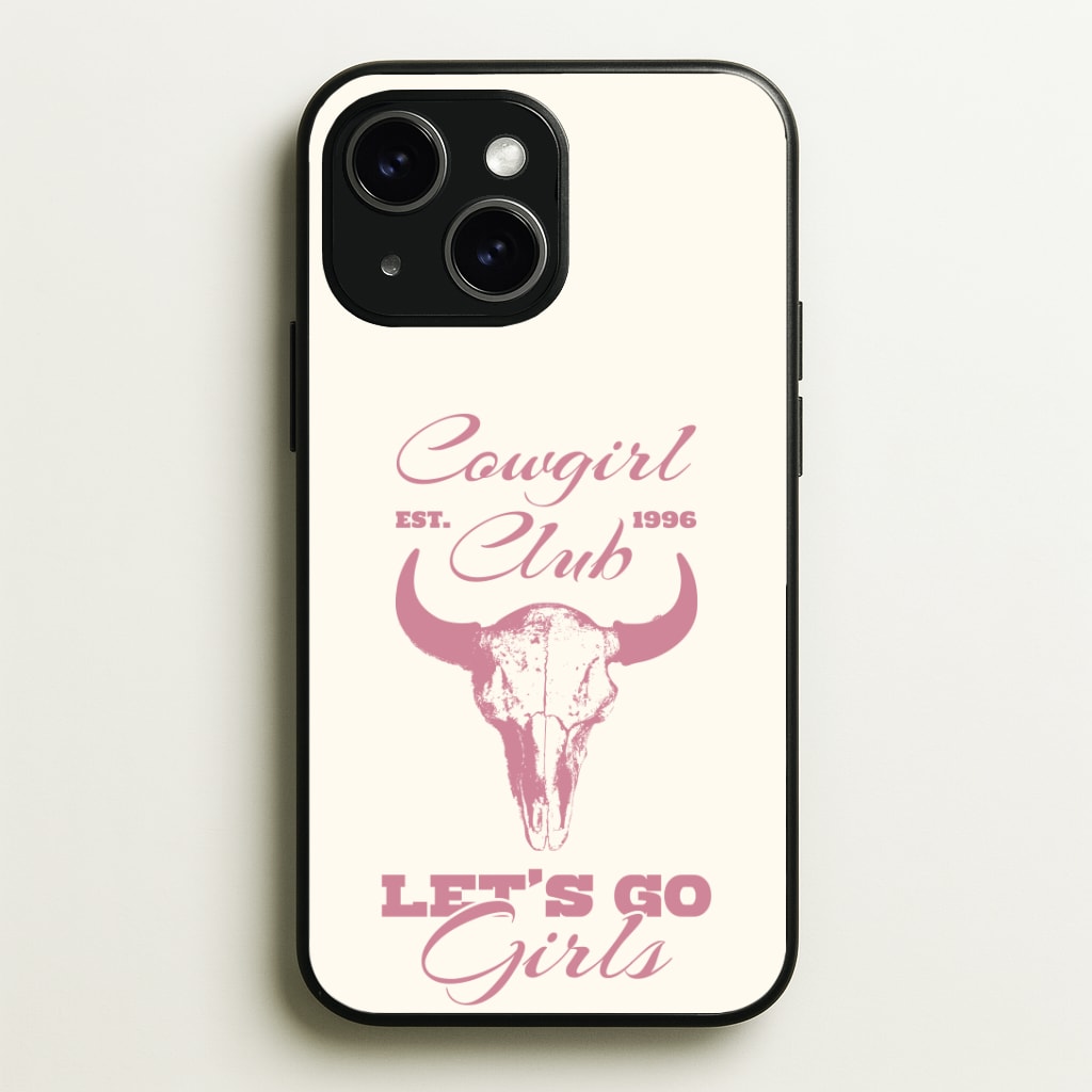 Cowgirl Club Phone Case - iPhone 15 / Standard