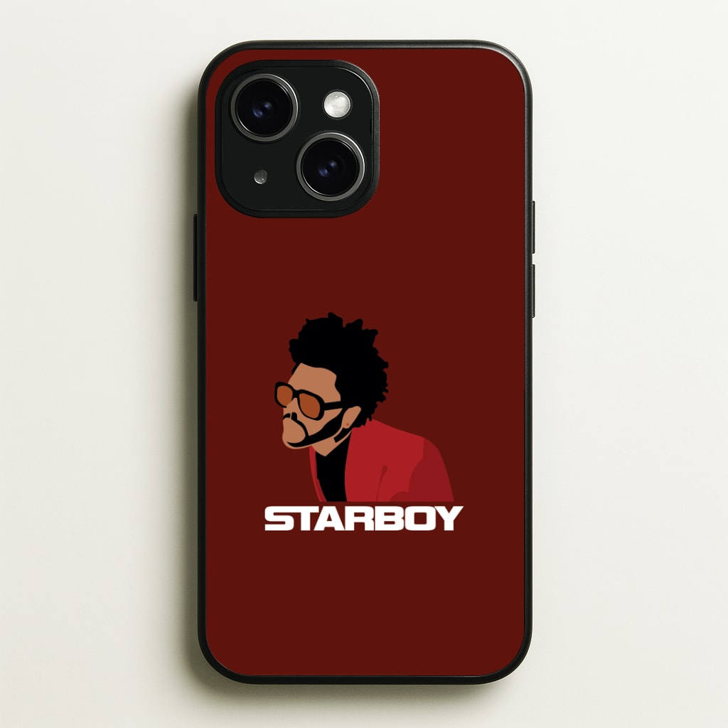 Starboy Singer Title Phone Case - iPhone 15 / Standard