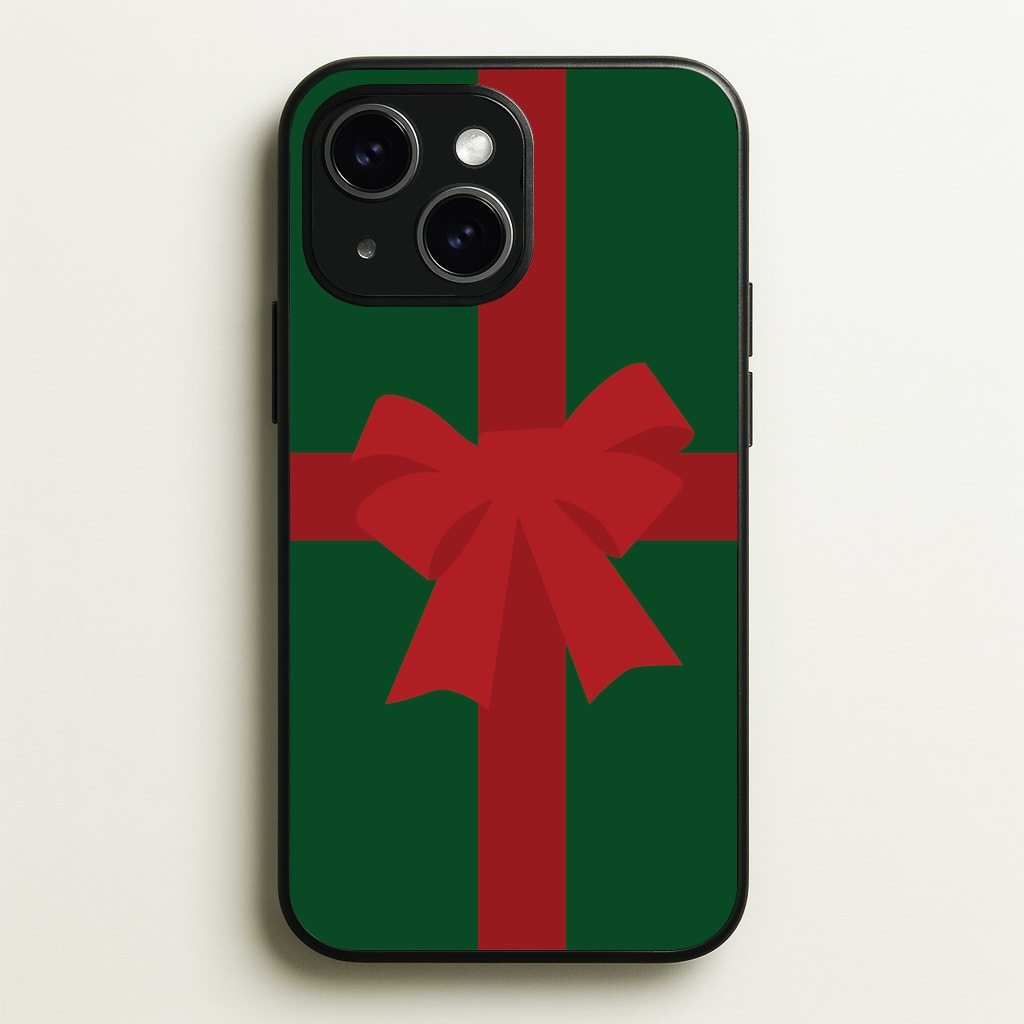 Xmas Bow - Christmas Patterns Phone Case - iPhone 15 / Standard
