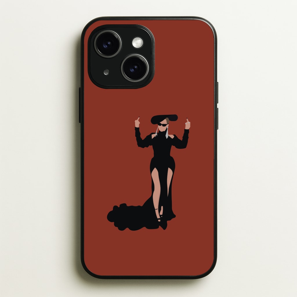 Middle Fingers - Queen B Phone Case - iPhone 15 / Standard