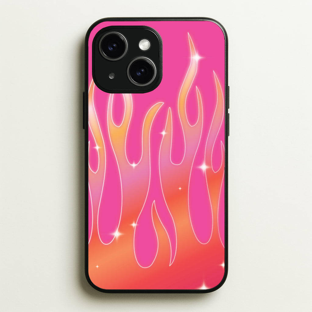Sun Kissed Flame Phone Case - iPhone 15 / Standard