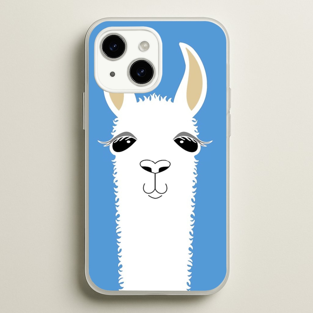 Llama Portrait Phone Case