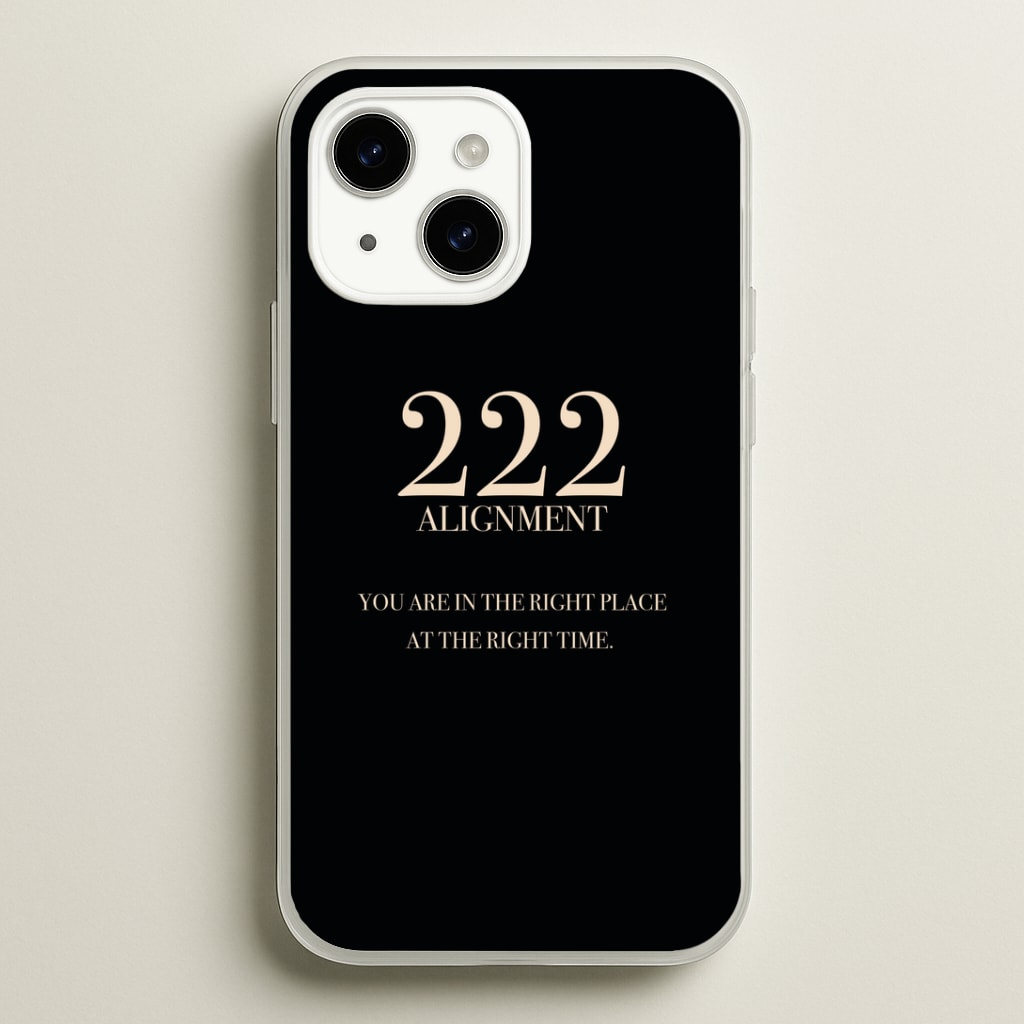 222 - Angel Numbers Phone Case