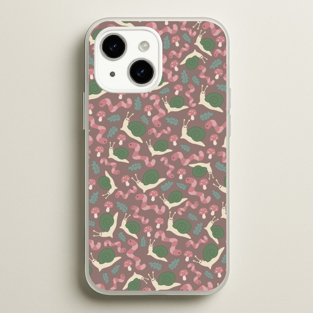 Snails - Animal Patterns Phone Case