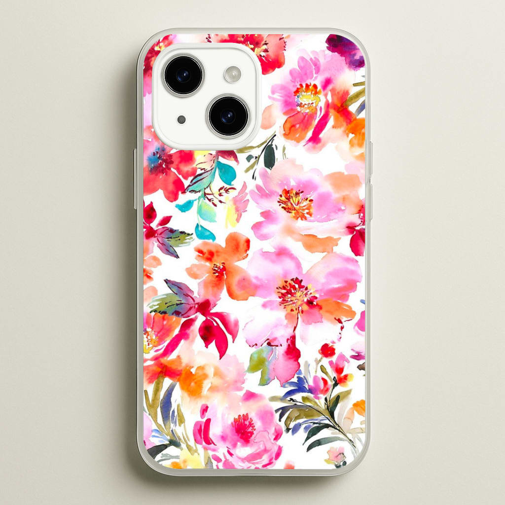 Spring Floral Pattern Phone Case
